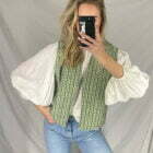 Lookiess gilet green