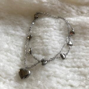 love me bracelet silver